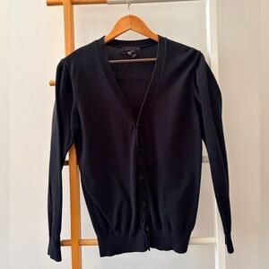 Men’s‎ Forever 21 Black Cardigan Sweater